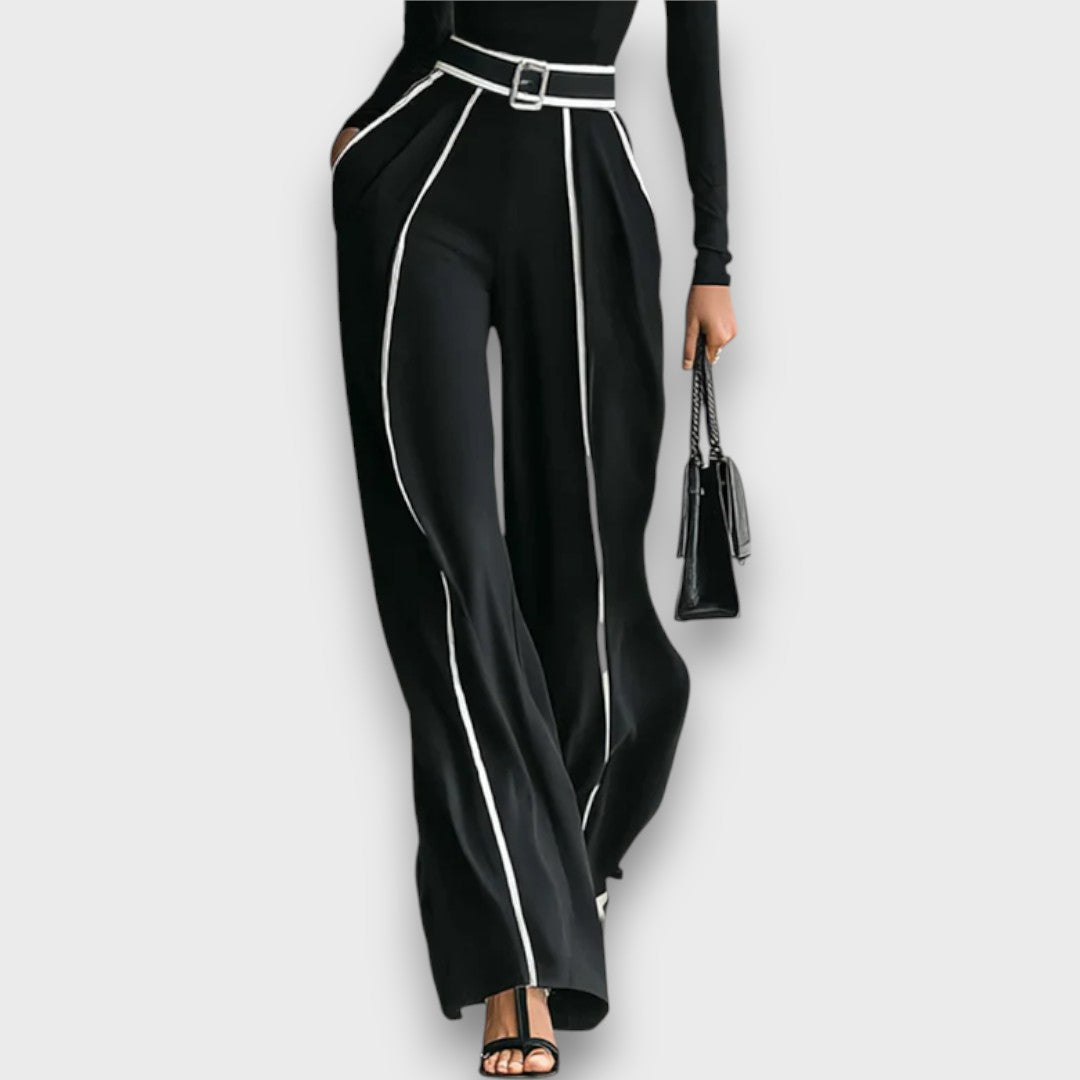 Maerina – Zweiteiliges Set mit Rollkragen und weiter Hose