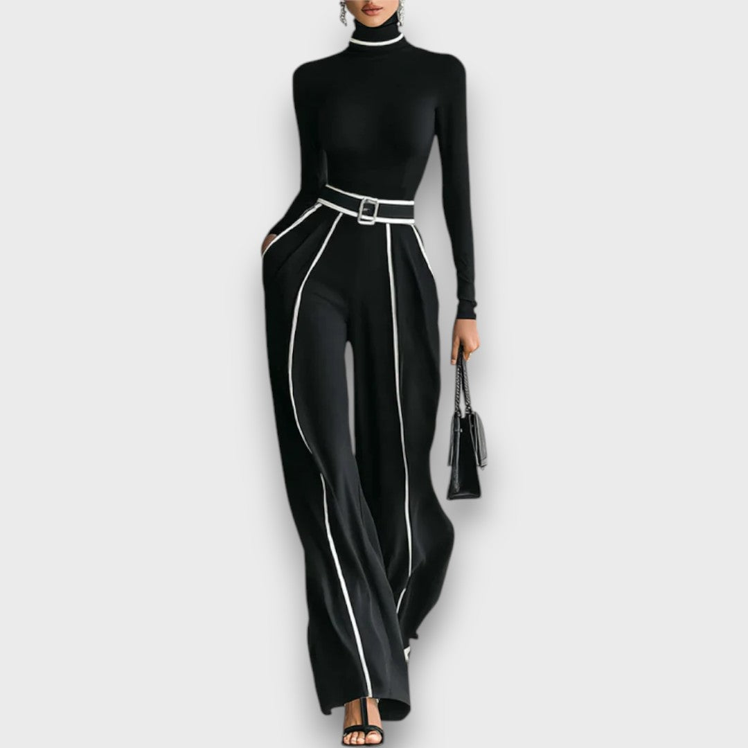 Maerina – Zweiteiliges Set mit Rollkragen und weiter Hose