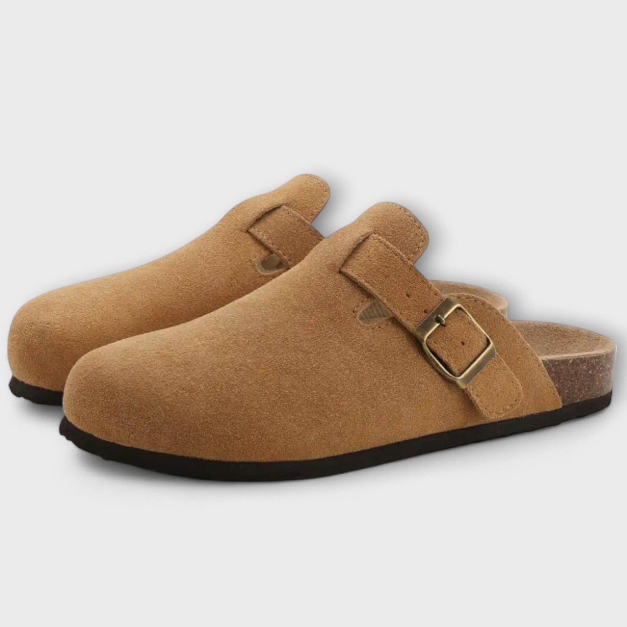 Mavira – Komfort-Slipper mit Korkfußbett