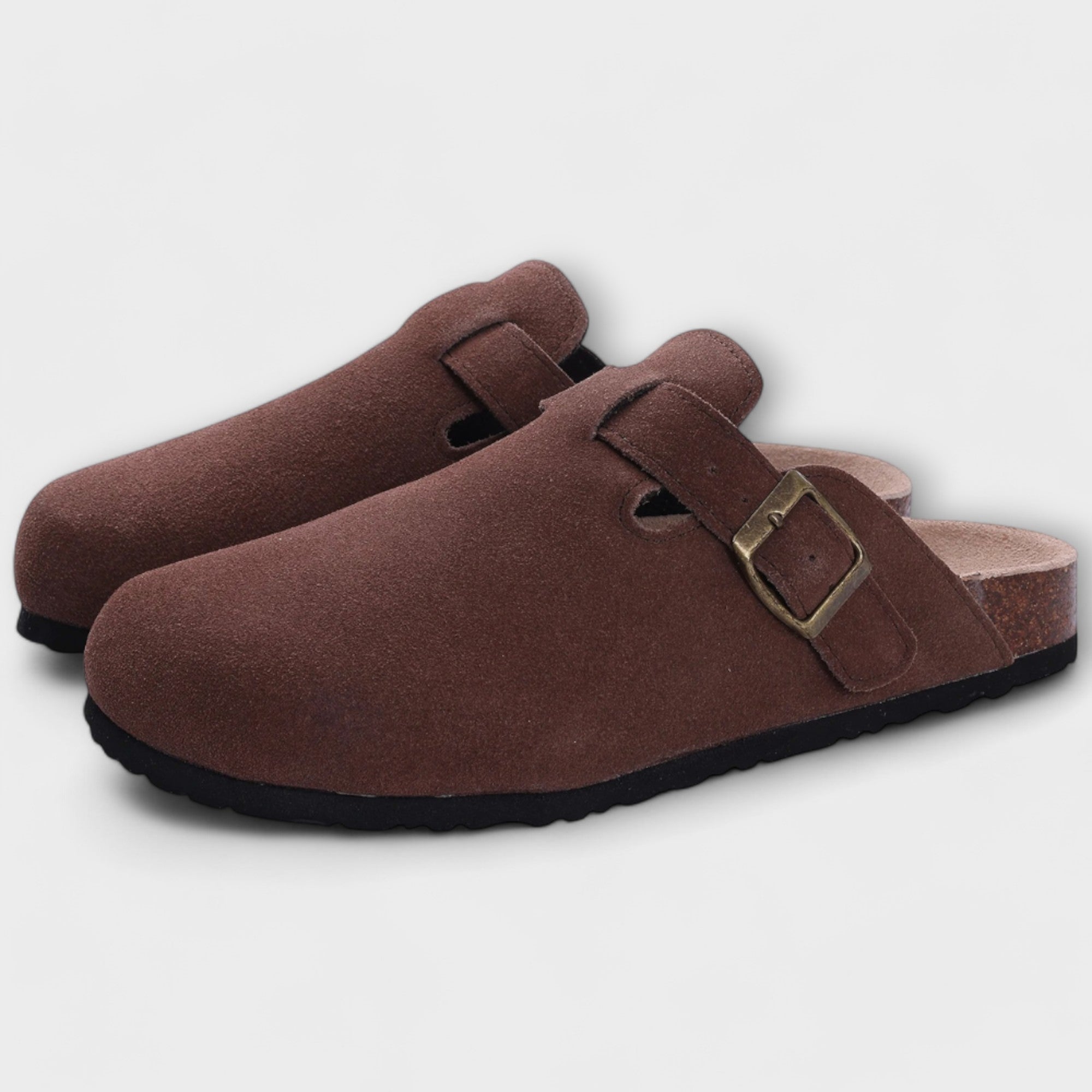 Mavira – Komfort-Slipper mit Korkfußbett
