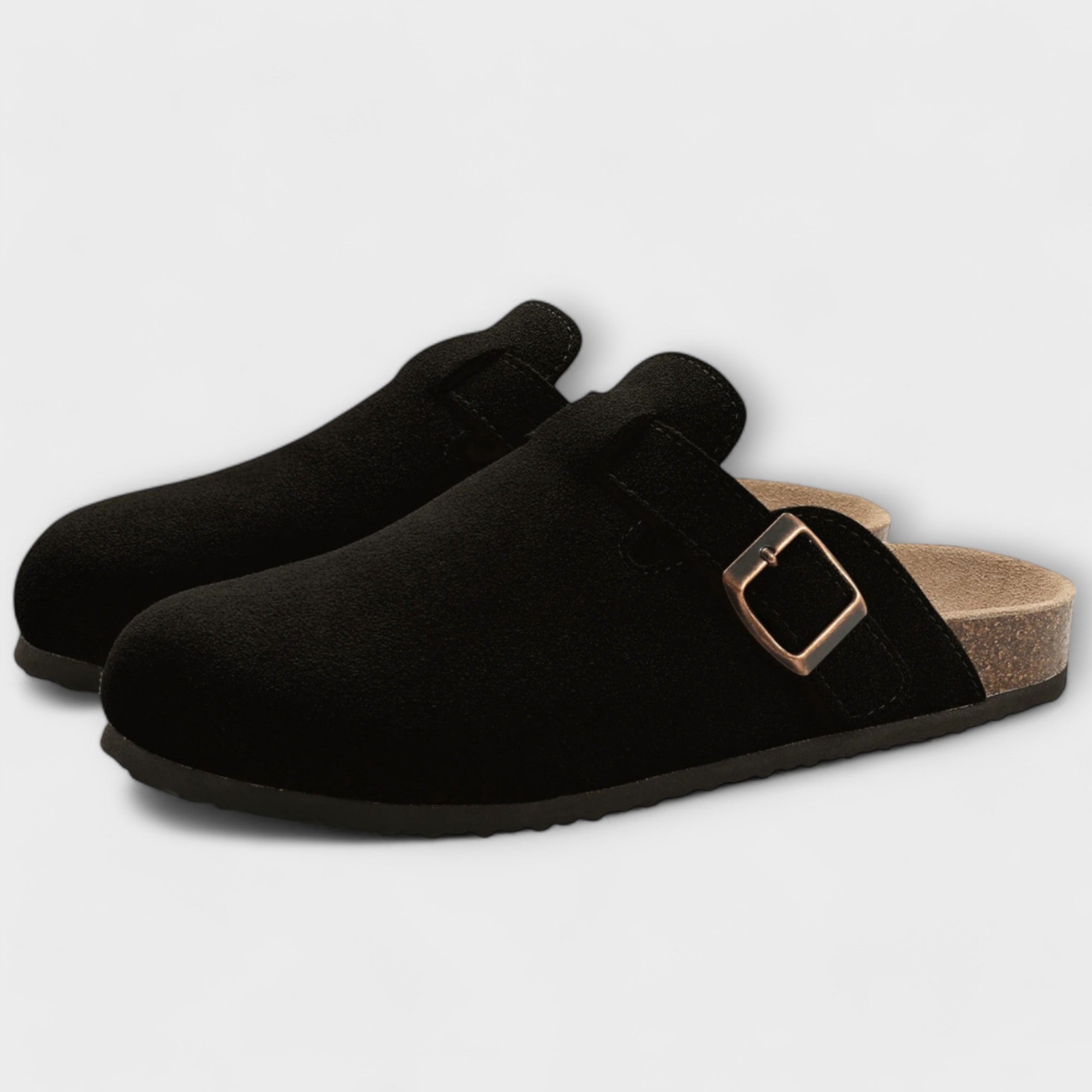 Mavira – Komfort-Slipper mit Korkfußbett